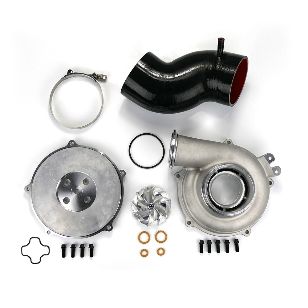 SPOOLOGIC Upgraded Compressor Housing Kit 63.5mm Billet Wheel