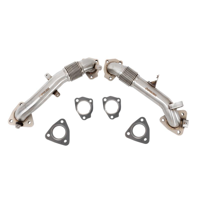 SPOOLOGIC Heavy Duty 304SS High-Flow Bellowed Up-Pipe Kit
