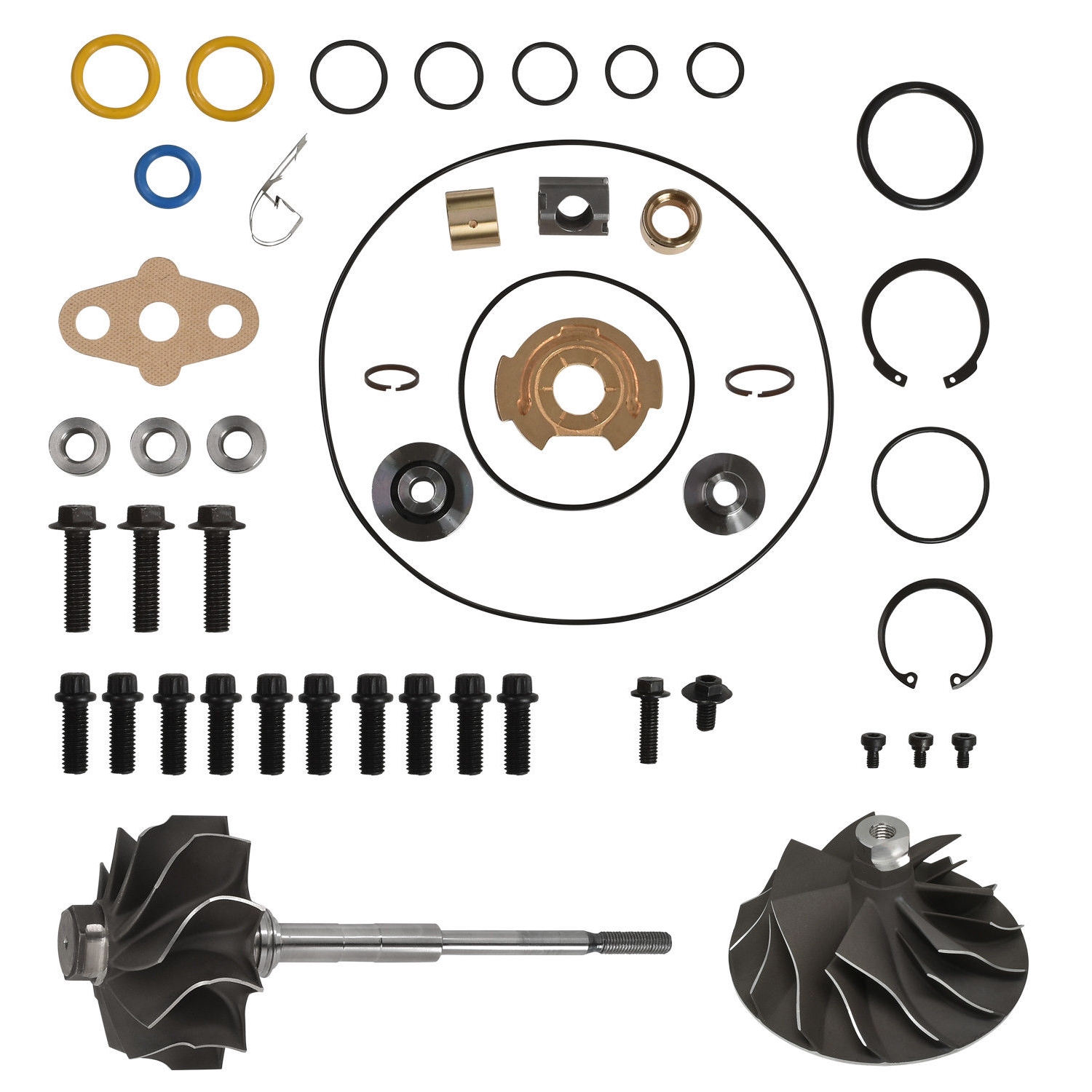 SPOOLOGIC Turbo Rebuild Kit Cast Wheel Turbine Shaft
