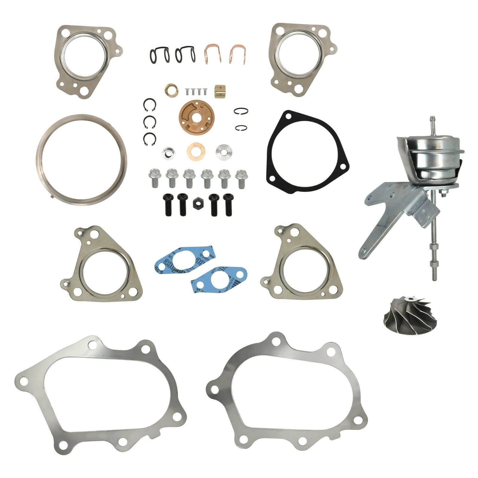 SPOOLOGIC Turbo Rebuild Kit Cast Wheel Wastegate Actuator